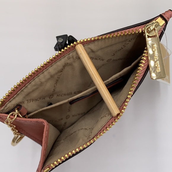 Michael Kors Avril Small Leather Top-Zip Satchel and Small Wallet Coinpouch Set - Picture 16 of 16